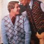 Adult Knit Sweaters  Coats & Clark #271  Free Ship