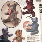 It's A Small World Bears Pattern M 6833 - FREE SHIPPING