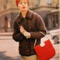 Town & Travel Spinnerin #160 Knit Patterns Book Vintage -FREE SHIP
