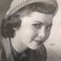 Hat and Bag No. 10 by Johanne Jensen Vintage Crochet