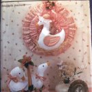 Decorative Geese, Pull Toy & Wreaths Pattern S 7360 -FREE SHIPPING