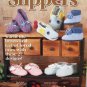Big Book of Slippers   Crochet Patterns  FREE SHIPPING
