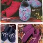 Big Book of Slippers   Crochet Patterns  FREE SHIPPING