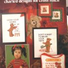 Cross Stitch Wash Your Hands Brush Your Teeth..