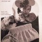 1944 Hat's & Bag's Crochet Patterns Booklet-The Spool Cotton Company