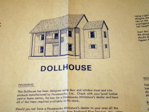 National Plan Service, Inc Doll House Design No. B2038