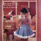 Doll Clothes Pattern  Western Gal FCM 356 - FREE SHIPPING