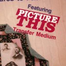 PLAID #8636 Picture This Transfer Photo to Fabric Project Book Hard To Find FREE SHIPPING