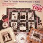 PLAID #8636 Picture This Transfer Photo to Fabric Project Book Hard To Find FREE SHIPPING