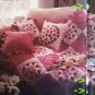 Hearts To Stitch & Craft book Quilts, Cradle, Rug - FREE SHIPPING