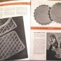 Vintage 1945 GIFTS crocheted & knitted pattern booklet - FREE SHIPPING