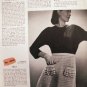 Vintage 1945 GIFTS crocheted & knitted pattern booklet - FREE SHIPPING