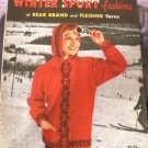 1956 Men's & Women's Hand Knit Winter Sport Fashions  GORGEOUS - FREE SHIPPING
