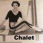 1956 Men's & Women's Hand Knit Winter Sport Fashions  GORGEOUS - FREE SHIPPING
