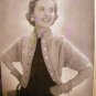 Quick Little Jackets 21 Knitting Patterns Vintage Book - FREE SHIPPING