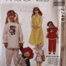 Raggedy Ann and Andy McCall's 7749  Uncut  ALWAYS FREE SHIPPING