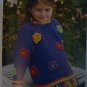 7 Kids Playful Sweaters to Crochet Pattern Book - FREE SHIPPING