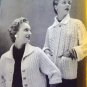 Bernat Book No. 41 Jumbo Knits For The Family 1954 - FREE SHIPPING