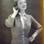 Bernat Book No. 41 Jumbo Knits For The Family 1954 - FREE SHIPPING