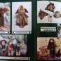 Country Lodge Moose Snowman Bear Dolls Pattern Book - FREE SHIPPING