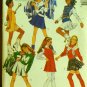 Costume Pattern Majorette, Cheerleaders, Skater Skirt - FREE SHIPPING