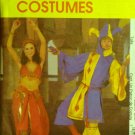 Misses' Belly Dancer & Men's Jester Costume Pattern FREE SHIPPING