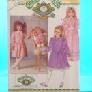 Original Butterick Cabbage Patch Doll Pattern #4151 GIRLS & DOLL MATCHING PATTERN  FREE SHIPPING