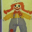 Learning Doll & Transfer Pattern Vintage & Hard To Find  FREE SHIPPING