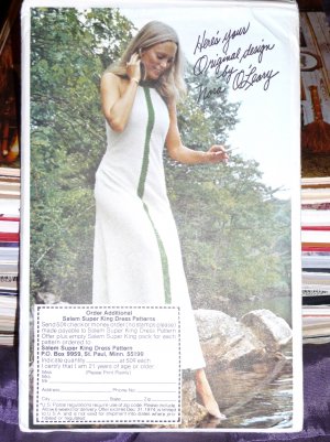 Salem Super King Dress Pattern Nora O'Leary FREE SHIPPING