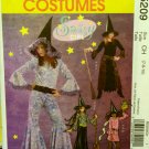 Sassy Girl Witch Costumes Pattern Size 7, 8, 10 M5209 - FREE SHIPPING