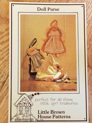 Doll Purse pattern FREE SHIPPING