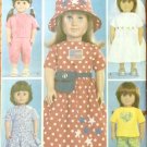 Wedding Dress Honeymoon Clothes B 3875 Pattern for 18-inch Doll FREE SHIPPING