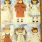 Coat, Hat, Wardrobe B 4699 pattern for 18-inch Doll  FREE SHIPPING