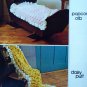 Crazy Daisy Afghans Book No. 7654 For The Hero Crazy Daisy Winder - FREE SHIPPING