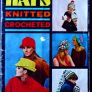 HATS Knitted Crocheted Star Book No. 206  FREE SHIPPING