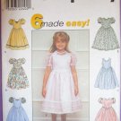Girls Dresses Pattern S 8491 - FREE SHIPPING