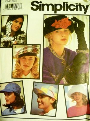 Hats and Gloves Pattern S 7932 - FREE SHIPPING