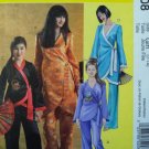 Oriental Costume Pattern M 5208 Girls 7-14 - FREE SHIPPING