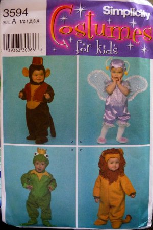Infants Monkey, Butterfly, Frog, Lion Pattern S 3594- FREE SHIPPING