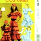 Girls Size 3-8 Gypsy and Country Dress Costume Pattern M 5210 - FREE SHIPPING