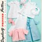 Babies' Layette and Bonnet In Three Sizes - FREE SHIPPING