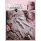 Christening Ensemble Includes Bottle Cover, Pacifer Holder, more. Crochet Pattern - FREE SHIPPING