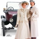 Vintage Style Car Duster Coats and Hatspattern S 2581 - FREE SHIPPING