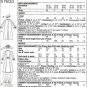 Vintage Style Car Duster Coats and Hatspattern S 2581 - FREE SHIPPING