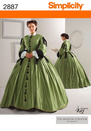 Amazon.com: Civil War Period Doll Clothes Pattern in 2 Sizes: For