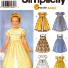Girls Dress Pattern S 7120 - FREE SHIPPING