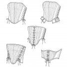 Misses Corsets Pattern 5 Styles M4861 Size 14, 16, 18, 20 - FREE SHIPPING