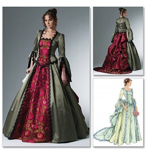 Misses Victorian Skirt and Top Patern M 6097 Size AA - FREE SHIPPING