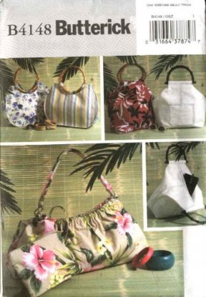 Handbags Pattern B 4148 - FREE SHIPPING
