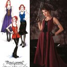 Misses Corset Style Overdress Steampunk Costume Pattern ArkiVestry Collection, Gothic S 2757